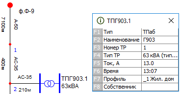 Тип на схеме до изменения