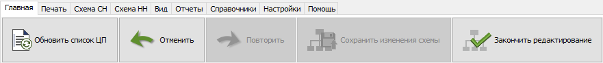 Кнопка "Режим редактирования"